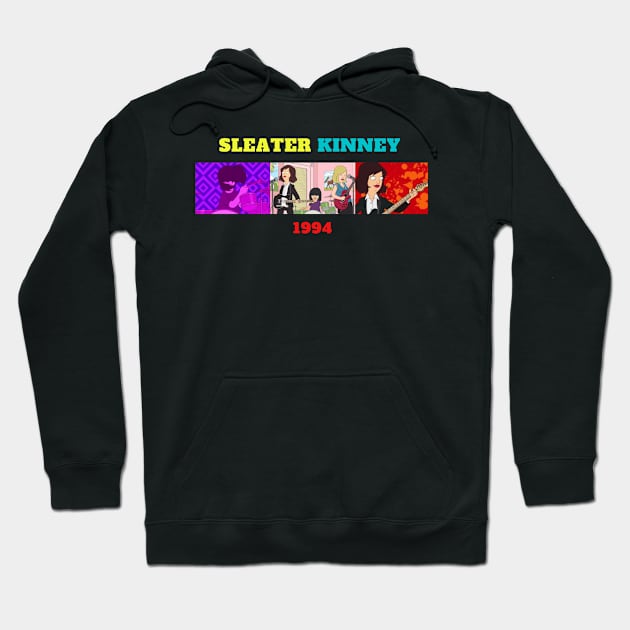 Sleater Kinney Hoodie by 29 hour design